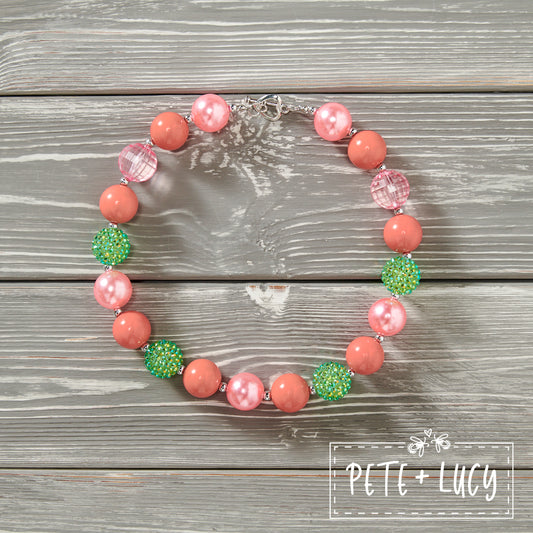 Strawberry Rainbows Necklace